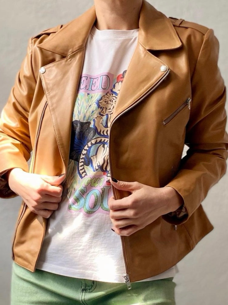 Chaqueta cuero LAS SUREÑAS